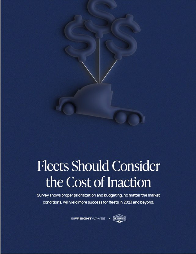image of white paper cover with a truck