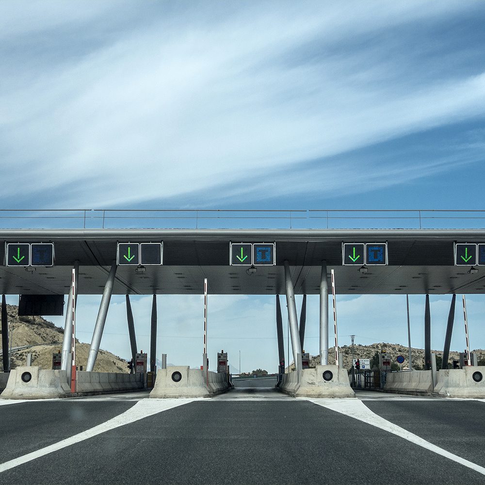 Toll booth